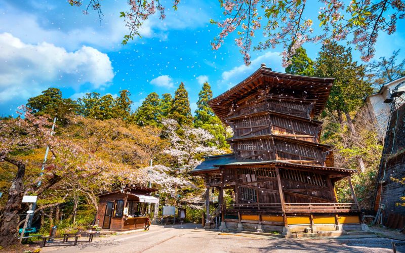 Aizu Sazaedo Temple's