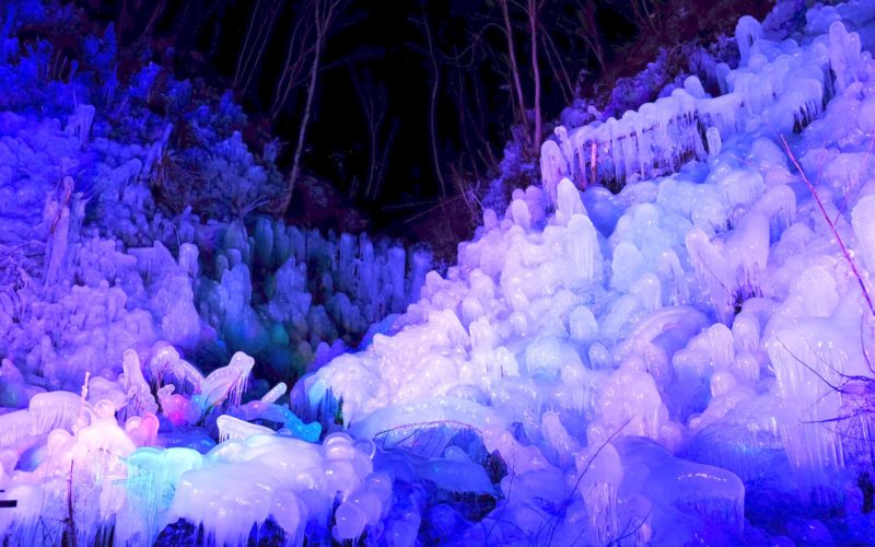 Ashigakubo icicles, Saitama