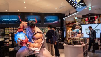 Capcom Store Shibuya Parco in Tokyo Japan