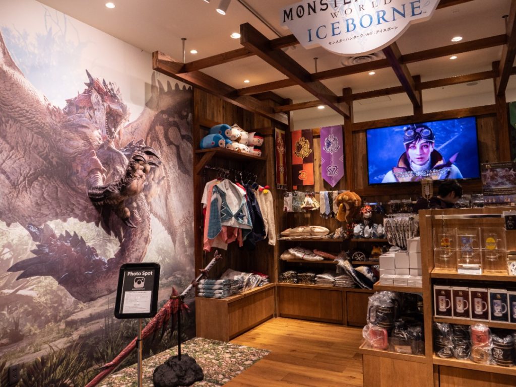 Capcom Store Shibuya Parco in Tokyo Japan