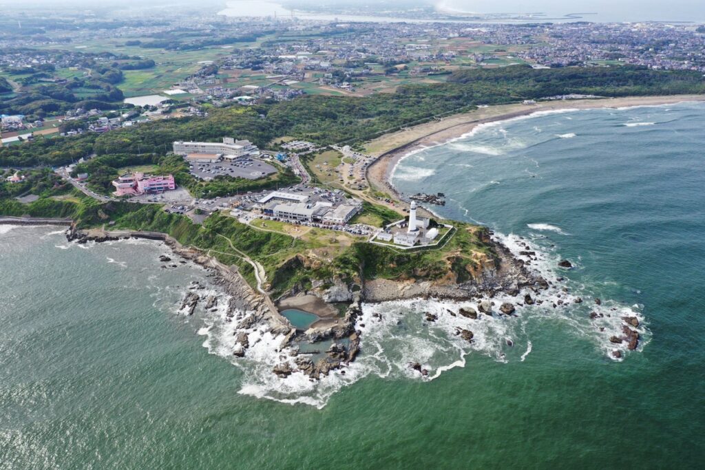 Cape Inubo in Choshi, Chiba.