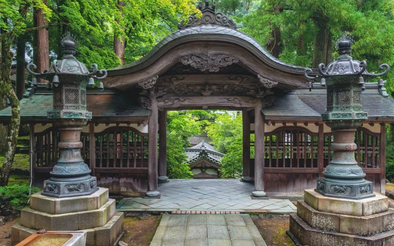 Eiheiji temple in Fukui Japan
