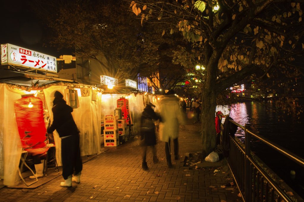 Fukuoka Yatai food stalls