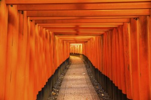 Fushimi Inari Taisha Shrine in Kyoto, Japan