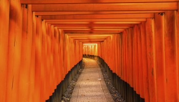 Fushimi Inari Taisha Shrine in Kyoto, Japan