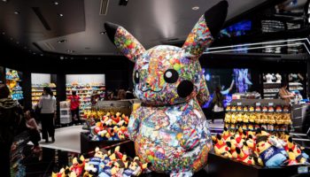 Pokemon Center Shibuya Parco in Tokyo Japan.