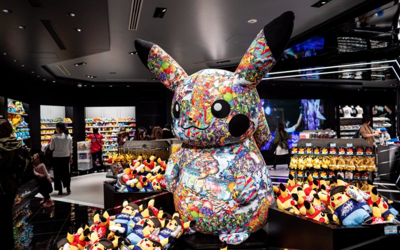 Pokemon Center Shibuya Parco in Tokyo Japan.