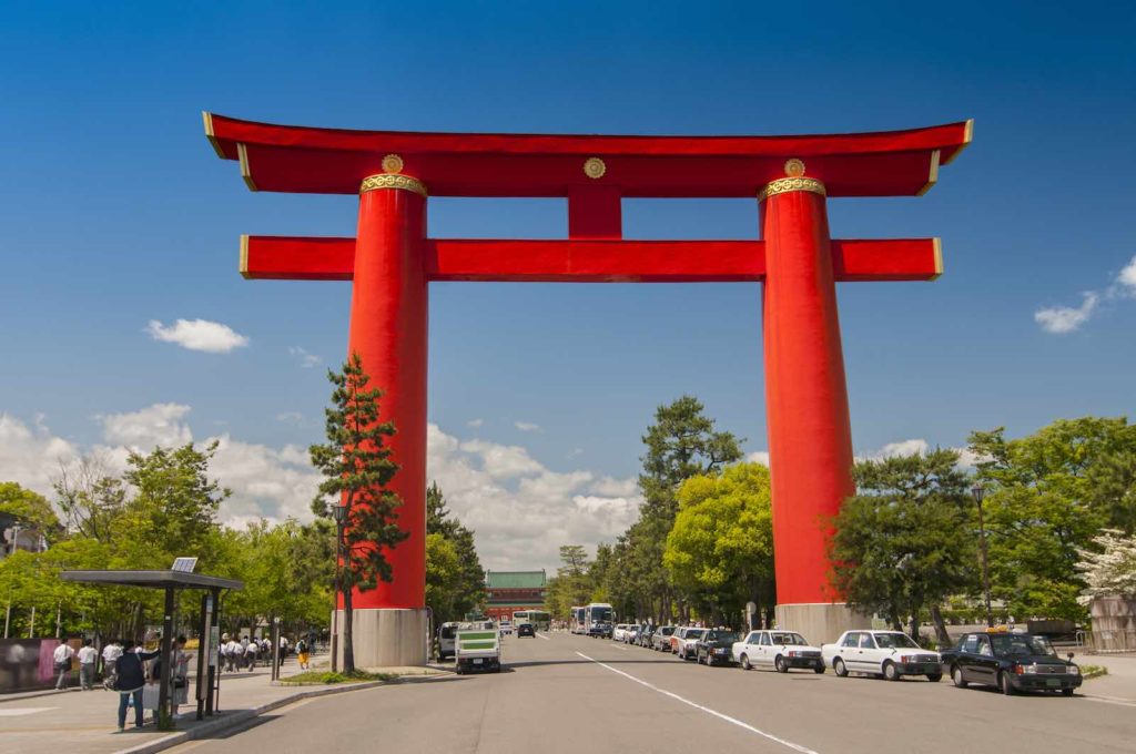 Heian shrine of Kyoto
