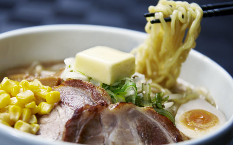 Hokkaido Butter Ramen in Japan
