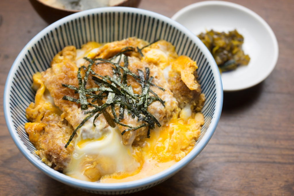 Japanese Cuisine Katsudon (カツ丼)