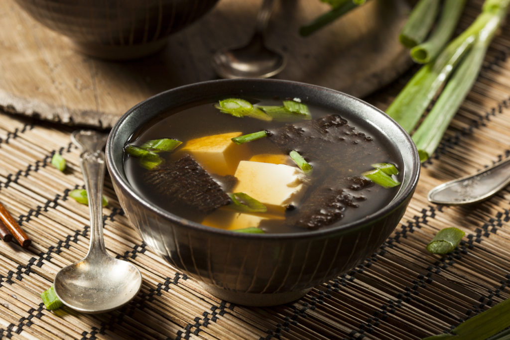 Red miso soup from Nagoya Japan