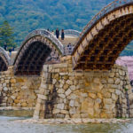 Kintaikyo Bridge in Yamaguchi, Japan.