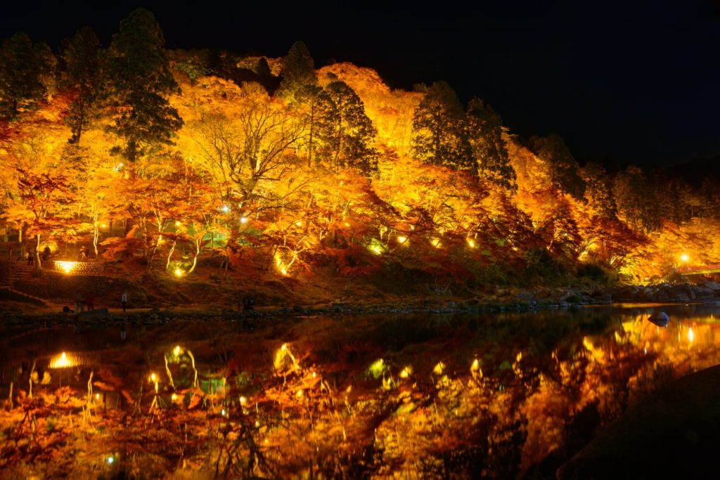Korankei Valley in Aichi, Japan.