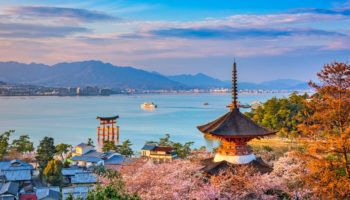 Miyajima in Hiroshima, Japan.