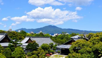 Mount Hiei between the Kyoto and Shiga, Japan