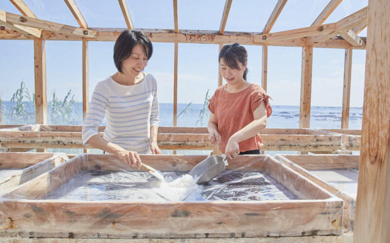 Sea salt adventure in Kochi.