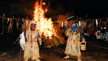 Namahage Festival in Akita, Japan.
