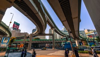 Under a Tokyo Expressway on the way to Otome Road Ikebukuro