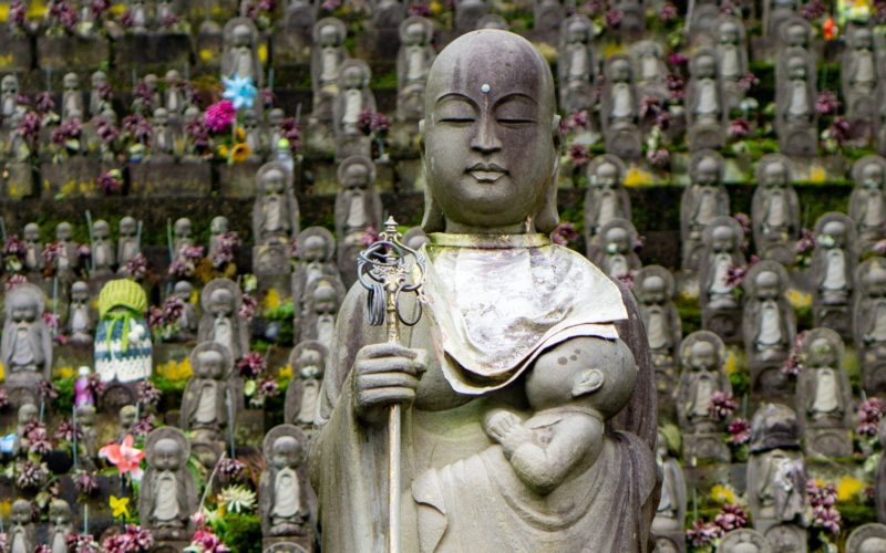 Saishoji Temple in Niigata, Japan.