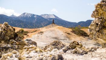 Mount Osore of Aomori, Japan