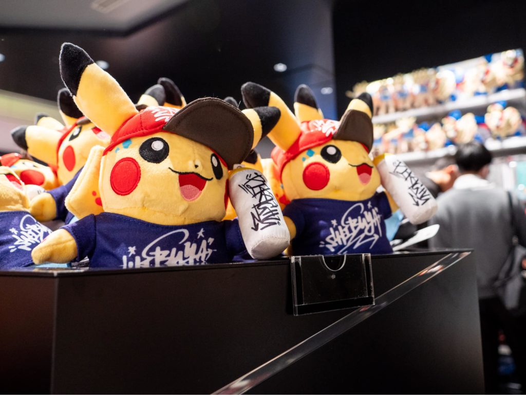 Pokemon Center Shibuya Parco in Tokyo Japan.